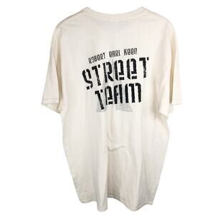 Vintage Robert Earl Keen Street‎ Team Cream T-Shirt Mens Size XL Gildan Tag